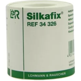 SILKAFIX Staple plaster 5 cm x 5 m plastic coil, 1 pc