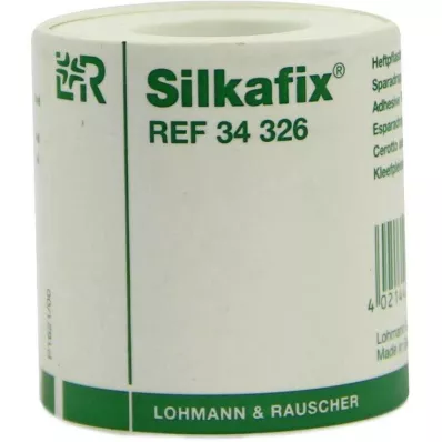 SILKAFIX Staple plaster 5 cm x 5 m plastic coil, 1 pc