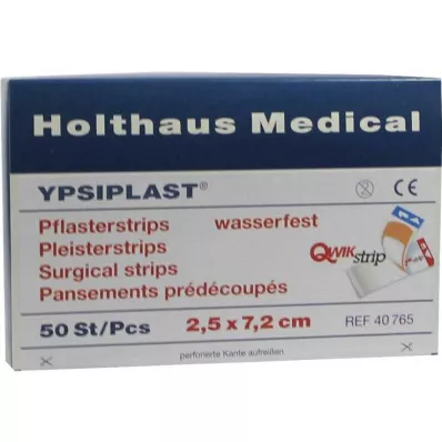 PFLASTERSTRIPS Ypsiplast waterproof 2.5x7.2 cm, 50 pcs