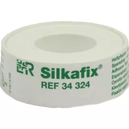 SILKAFIX Staple plaster 1.25 cm x 5 m plastic coil, 1 pc