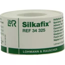 SILKAFIX Staple plaster 2.5 cm x 5 m plastic coil, 1 pc