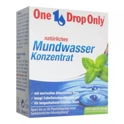 ONE DROP Only natural mouthwash concentrate, 50 ml