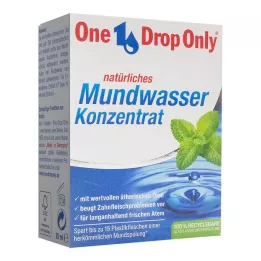 ONE DROP Only natural mouthwash concentrate, 25 ml