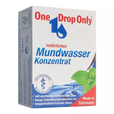 ONE DROP Only natural mouthwash concentrate, 10 ml