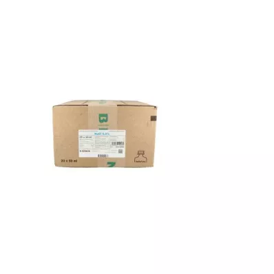 ISOTONE Saline solution 0.9% Braun Ecof.P.semi-filled, 20X100 ml ISOTONE Saline solution 0.9% Braun Ecof.P.semi-filled, 20X100 ml