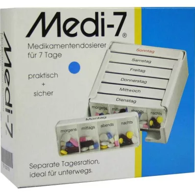 MEDI 7 medicine dos.f.7 days blue, 1 pc