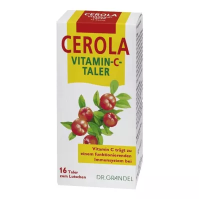 CEROLA Vitamin C Taler Grandel, 16 pcs