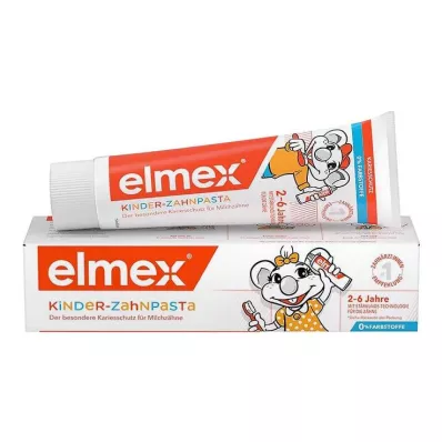 ELMEX Childrens toothpaste folding box, 50 ml ELMEX Childrens toothpaste folding box, 50 ml