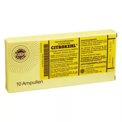 CITROKEHL Ampoules, 10X2 ml CITROKEHL Ampoules, 10X2 ml