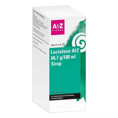 LACTULOSE AbZ 66.7 g/100 ml syrup, 500 ml LACTULOSE AbZ 66.7 g/100 ml syrup, 500 ml