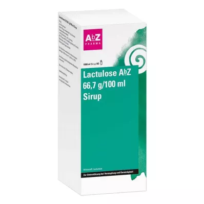 LACTULOSE AbZ 66.7 g/100 ml syrup, 1000 ml LACTULOSE AbZ 66.7 g/100 ml syrup, 1000 ml