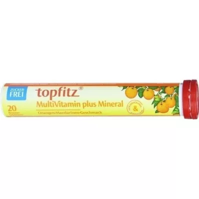 TOPFITZ Multivitamin+Mineral Effervescent Tablets, 20 pcs