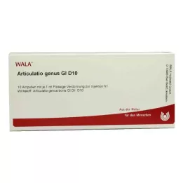 ARTICULATIO genus GL D 10 ampoules, 10X1 ml