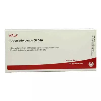ARTICULATIO genus GL D 10 ampoules, 10X1 ml ARTICULATIO genus GL D 10 ampoules, 10X1 ml