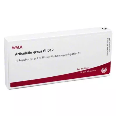 ARTICULATIO genus GL D 12 ampoules, 10X1 ml ARTICULATIO genus GL D 12 ampoules, 10X1 ml