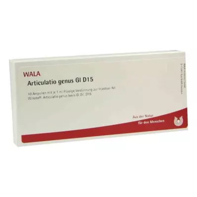ARTICULATIO genus GL D 15 ampoules, 10X1 ml ARTICULATIO genus GL D 15 ampoules, 10X1 ml