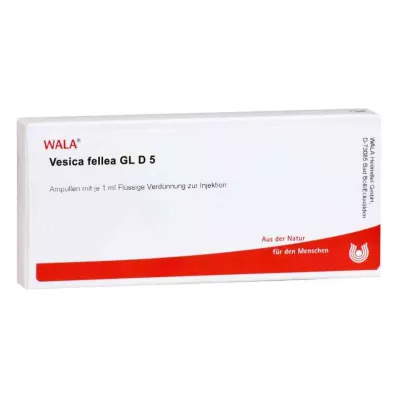 VESICA FELLEA GL D 5 ampoules, 10X1 ml VESICA FELLEA GL D 5 ampoules, 10X1 ml