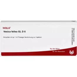 VESICA FELLEA GL D 6 Ampoules, 10X1 ml