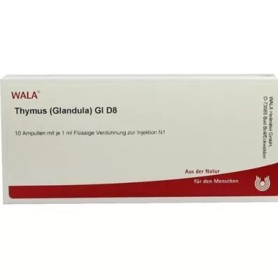 THYMUS GLANDULA GL D 8 Ampoules, 10X1 ml