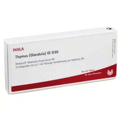 THYMUS GLANDULA GL D 30 Ampoules, 10X1 ml