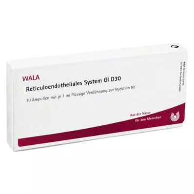 RETICULOENDOTHELIALES System GL D 30 ampoules, 10X1 ml