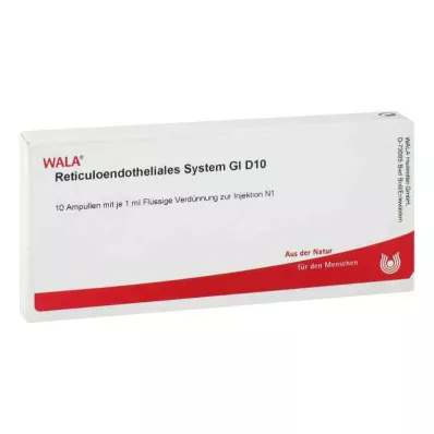 RETICULOENDOTHELIALES System GL D 10 ampoules, 10X1 ml