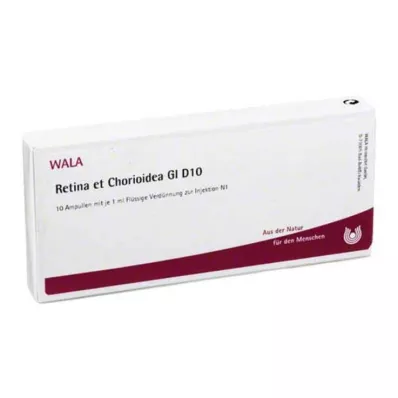 RETINA ET Chorioidea GL D 10 Ampoules, 10X1 ml