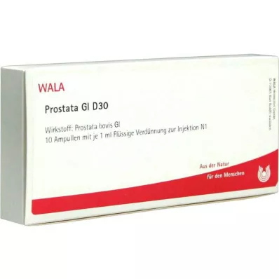 PROSTATA GL D 30 Ampoules, 10X1 ml PROSTATA GL D 30 Ampoules, 10X1 ml