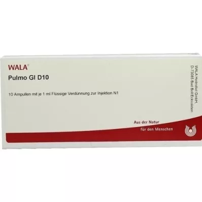 PULMO GL D 10 ampoules, 10X1 ml