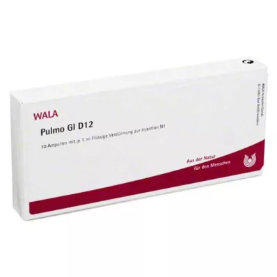 PULMO GL D 12 Ampoules, 10X1 ml