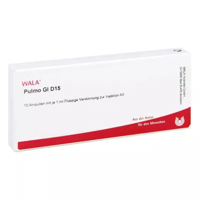 PULMO GL D 15 Ampoules, 10X1 ml