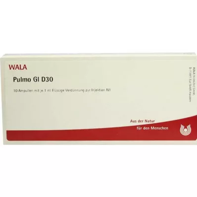 PULMO GL D 30 Ampoules, 10X1 ml