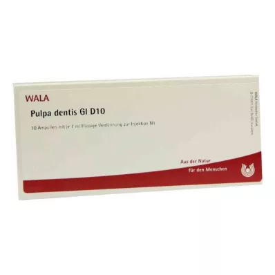 PULPA DENTIS GL D 10 ampoules, 10X1 ml PULPA DENTIS GL D 10 ampoules, 10X1 ml