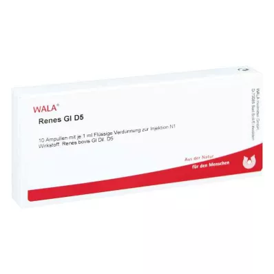 RENES GL D 5 ampoules, 10X1 ml