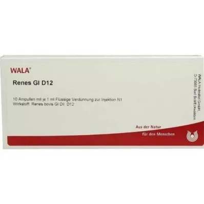 RENES GL D 12 Ampoules, 10X1 ml RENES GL D 12 Ampoules, 10X1 ml