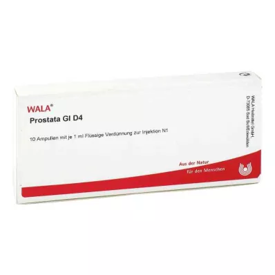PROSTATA GL D 4 Ampoules, 10X1 ml PROSTATA GL D 4 Ampoules, 10X1 ml