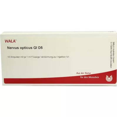NERVUS OPTICUS GL D 5 ampoules, 10X1 ml NERVUS OPTICUS GL D 5 ampoules, 10X1 ml