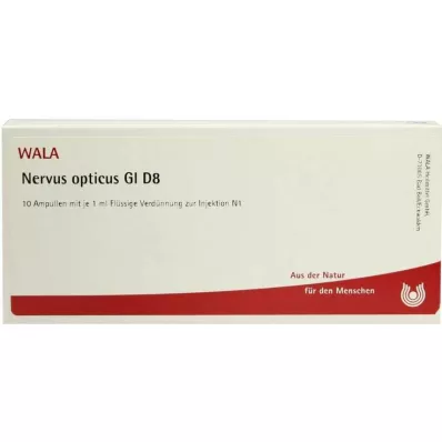 NERVUS OPTICUS GL D 8 Ampoules, 10X1 ml NERVUS OPTICUS GL D 8 Ampoules, 10X1 ml
