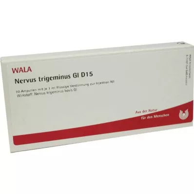 NERVUS TRIGEMINUS GL D 15 Ampoules, 10X1 ml NERVUS TRIGEMINUS GL D 15 Ampoules, 10X1 ml