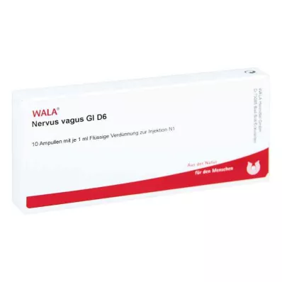 NERVUS VAGUS GL D 6 Ampoules, 10X1 ml NERVUS VAGUS GL D 6 Ampoules, 10X1 ml