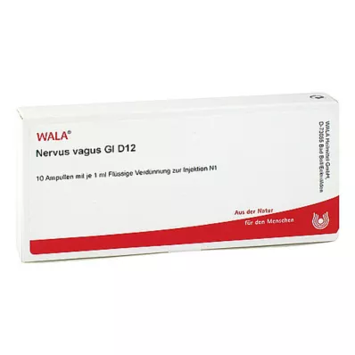 NERVUS VAGUS GL D 12 Ampoules, 10X1 ml NERVUS VAGUS GL D 12 Ampoules, 10X1 ml