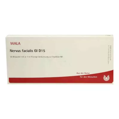 NERVUS FACIALIS GL D 15 Ampoules, 10X1 ml NERVUS FACIALIS GL D 15 Ampoules, 10X1 ml