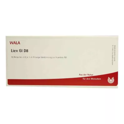 LIEN GL D 8 Ampoules, 10X1 ml LIEN GL D 8 Ampoules, 10X1 ml
