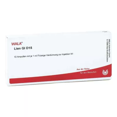 LIEN GL D 15 Ampoules, 10X1 ml