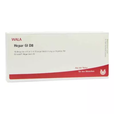 HEPAR GL D 8 Ampoules, 10X1 ml HEPAR GL D 8 Ampoules, 10X1 ml