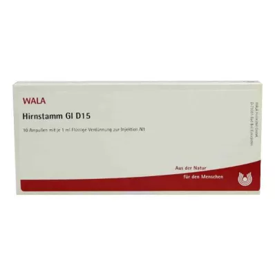 HIRNSTAMM GL D 15 Ampoules, 10X1 ml