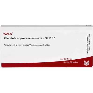 GLANDULA SUPRARENALES cortex GL D 15 ampoules, 10X1 ml GLANDULA SUPRARENALES cortex GL D 15 ampoules, 10X1 ml