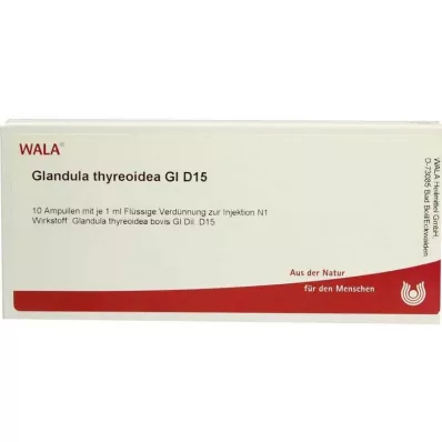 GLANDULA THYREOIDEA GL D 15 Ampoules, 10X1 ml
