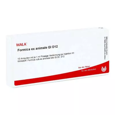 FORMICA EX animale GL D 12 ampoules, 10X1 ml