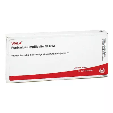 FUNICULUS UMBILICALIS GL D 12 Ampoules, 10X1 ml